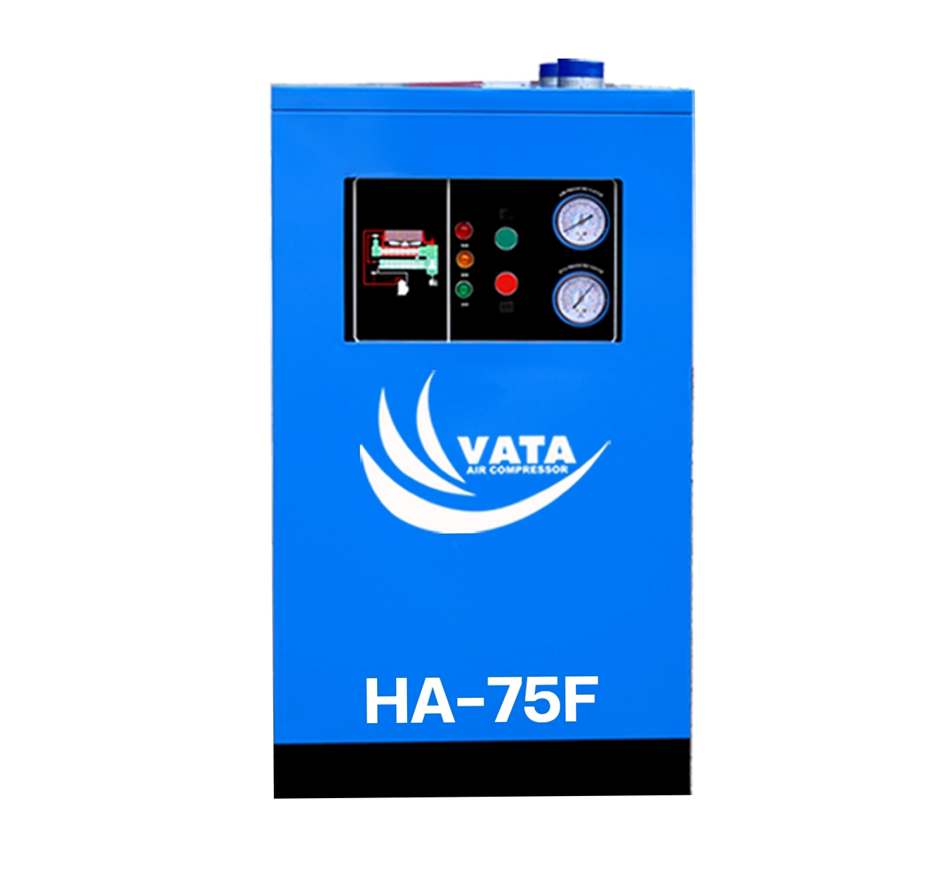 เครื่องทำลมแห้ง Refrigerated Air Dryer แบรนด์ VATA รุ่น HA-75F ขนาด 1.98 kw. ไฟฟ้า 220V รับประกันสินค้า 1 ปี ตามเงื่อนไขของบริษัทฯ